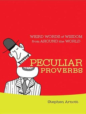 cover image of Peculiar Proverbs